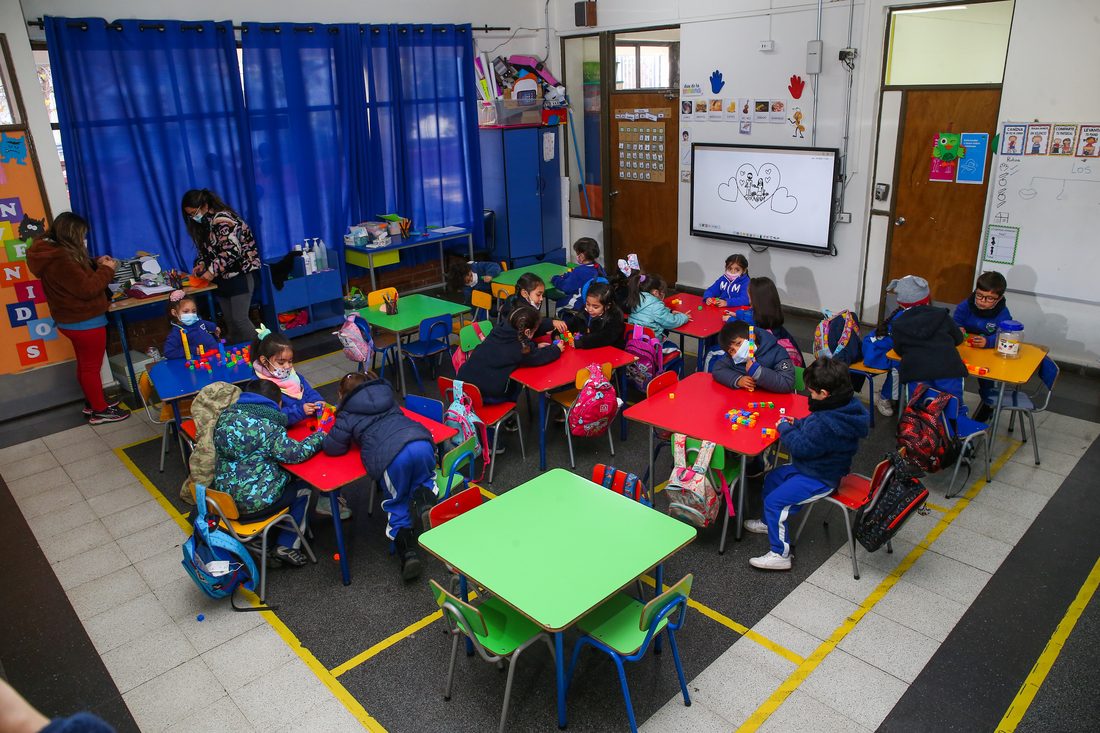 Aulas de educación parvularia